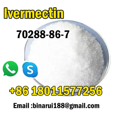 Cas 70288-86-7 Ivermectina C48H74O14 Polvo de cristal blanco vermico