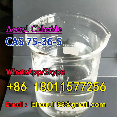 CAS 75-36-5 Cloruro de acetilo Productos químicos orgánicos básicos C2H3ClO Cloruro de ácido etanoico