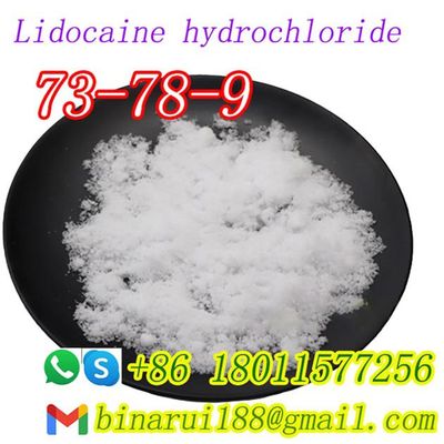 Clorhidrato de lignocaína C14H23ClN2O Clorhidrato de xilina CAS 73-78-9