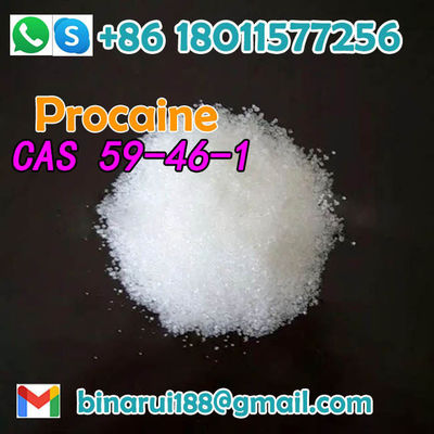 Cas 59-46-1 Procaína de cristal C13H20N2O2 Base de procaína