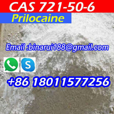 Prilocaína C13H20N2O Intermediarios químicos finos Citanest CAS 721-50-6
