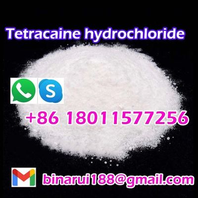 Cas 136-47-0 Clorhidrato de tetracaína C15H25ClN2O2 Tetracaína HCl