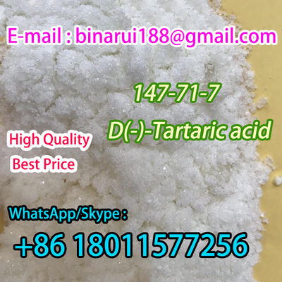calidad  D-Tartaric Acid / Tartaric Acid Food Grade Cas 147-71-7 fábrica