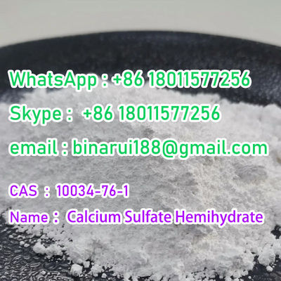 calidad  Calcium Sulfate Hemihydrate / Dried Gypsum CAS 10034-76-1 fábrica