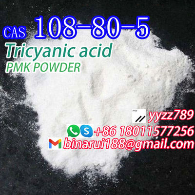 CAS 108-80-5 Aditivos cosméticos Ácido triciánico Ácido cianúrico C3H3N3O3