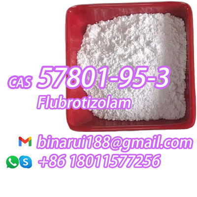 Flubrotizolam CAS 57801-95-3 6H-Tieno[3,2-f][1,2,4]triazol[4,3-a][1,4]diazepina, 2-bromo-4- ((2-fluorofenilo) -9-metil-