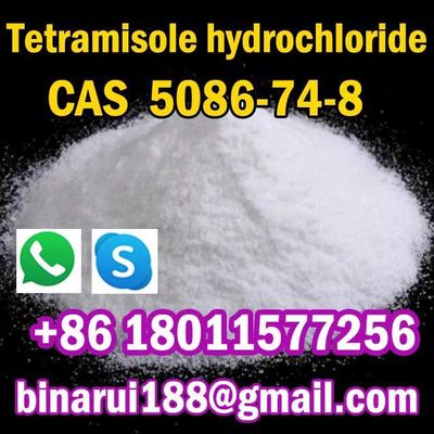 Clorhidrato de tetramisol Cas 5086-74-8 Clorhidrato de levamisol Cristal blanco