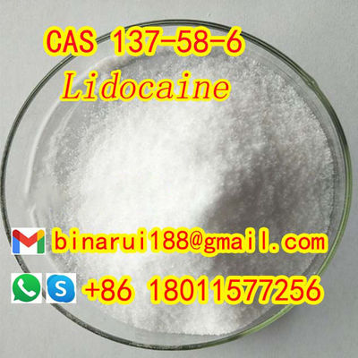 Al por mayor Polvo de Lidoderm CAS 137-58-6 Maricaína Blanco Cristal en forma de aguja