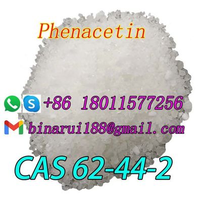 Cas 62-44-2 Fenacetina materias primas farmacéuticas C10H13NO2 Achrocidina BMK/PMK