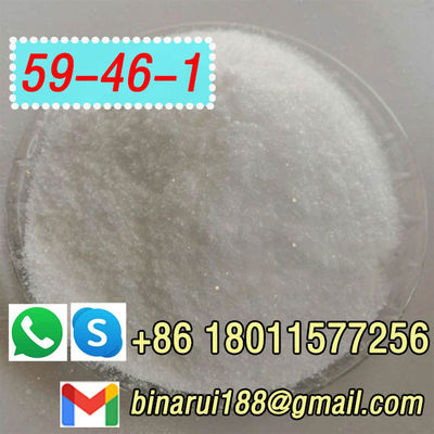 Procaína Cas 59-46-1 Base de procaína Cristal de síntesis orgánica Materia prima
