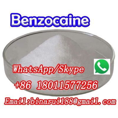 99% Benzocaína cristalina Cas 94-09-7 Américaína