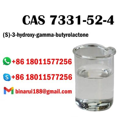 (S)-3-hidroxi-γ-butirolactona Cas 7331-52-4 (S)-4-hidroxidihidrofurano-2 (((3H) -uno