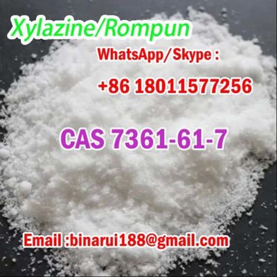 Materia prima farmacéutica de la xilasina CAS 7361-61-7 Rompun BMK/PMK