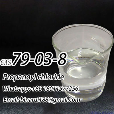 CAS 79-03-8 Cloruro de propianoil C3H5ClO Propanoilcloruro nuevo P / nuevo B