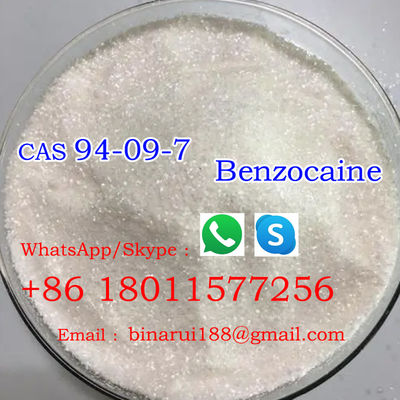 CAS 94-09-7 Benzocaína C9H11NO2 Américaína