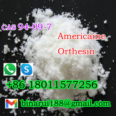 CAS 94-09-7 Benzocaína C9H11NO2 Américaína
