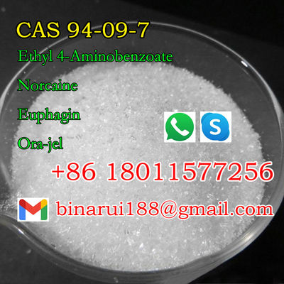 CAS 94-09-7 Benzocaína C9H11NO2 Américaína