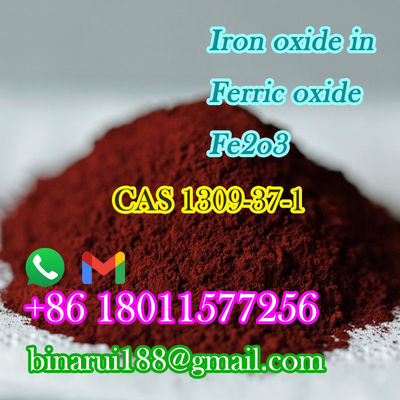 Fe2O3 Sesquioxido de hierro / Óxido de hierro de grado químico CAS 1309-37-1