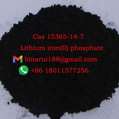 LiFePO4 en polvo de carbono revestido con alta densidad de presión Óxido de fosfato de hierro de litio cas 15365-14-7