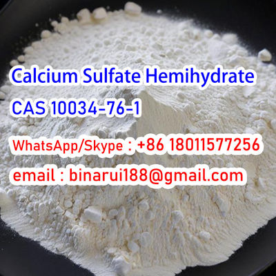 Hemihidrato de sulfato de calcio altamente eficaz para la industria CAS 10034-76-1